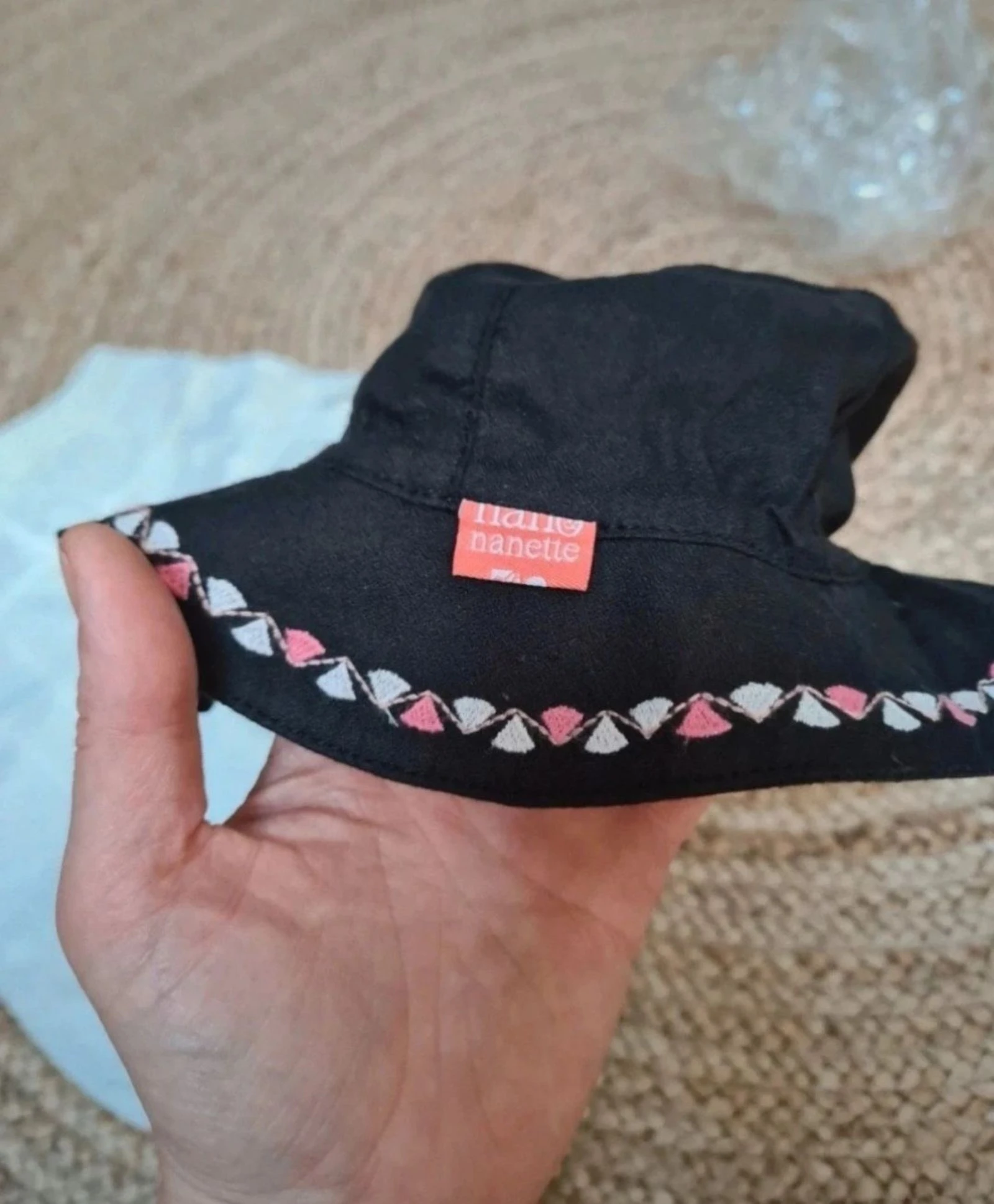 Bermudas para bebé niña de 12 meses y sombrero – photo 6